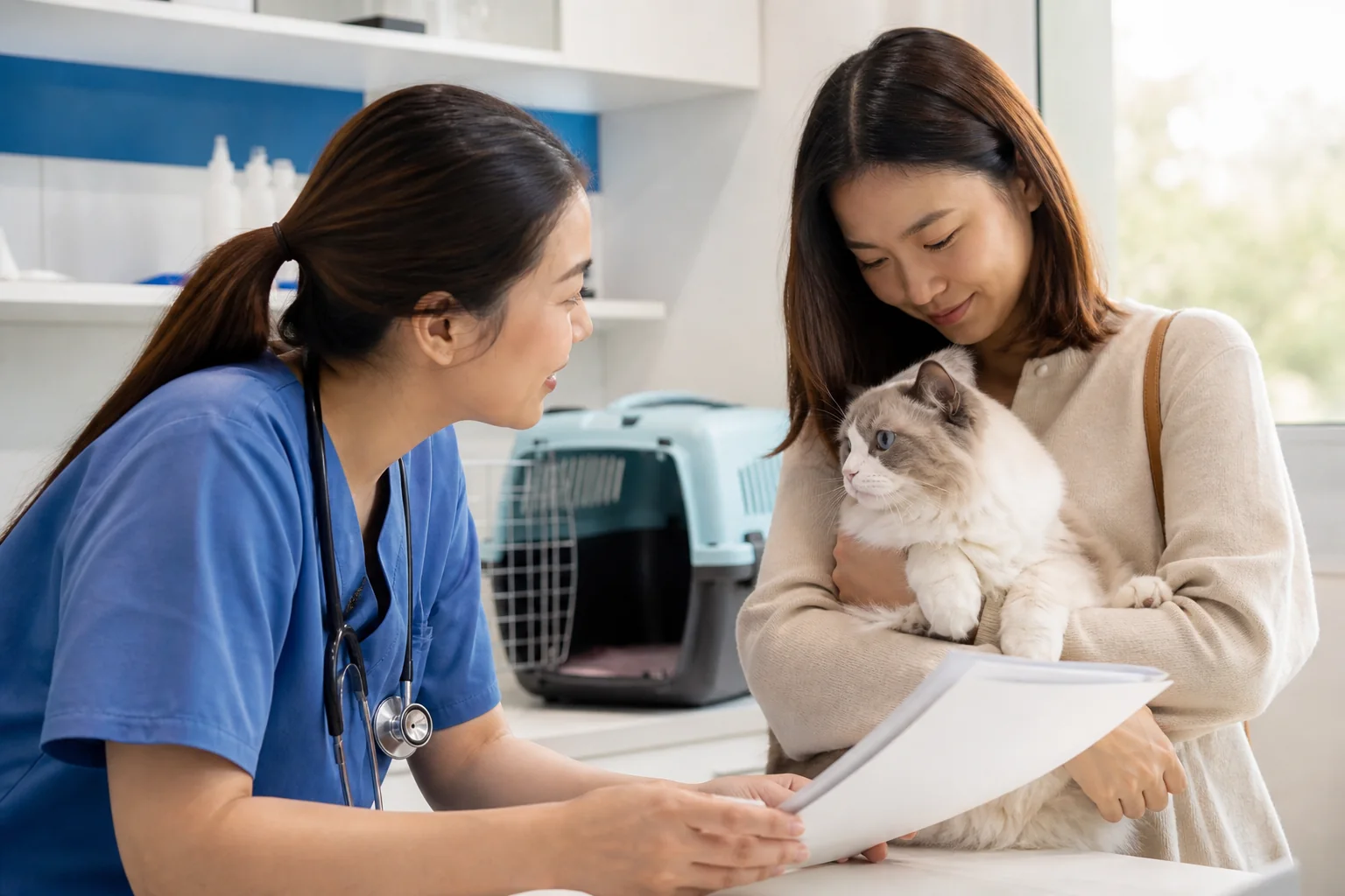 猫咪前往澳大利亚准备案例