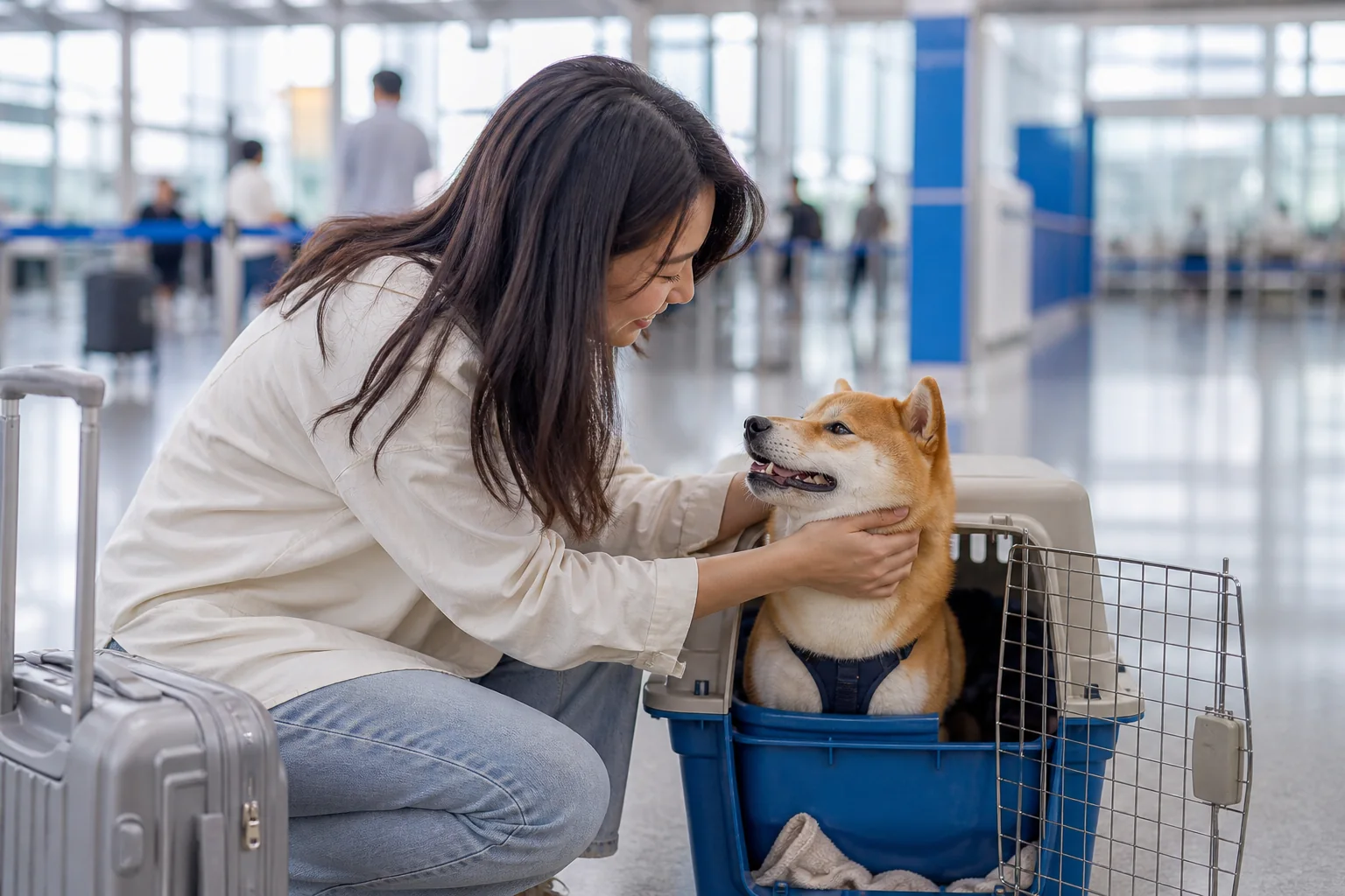 柴犬前往日本团聚案例