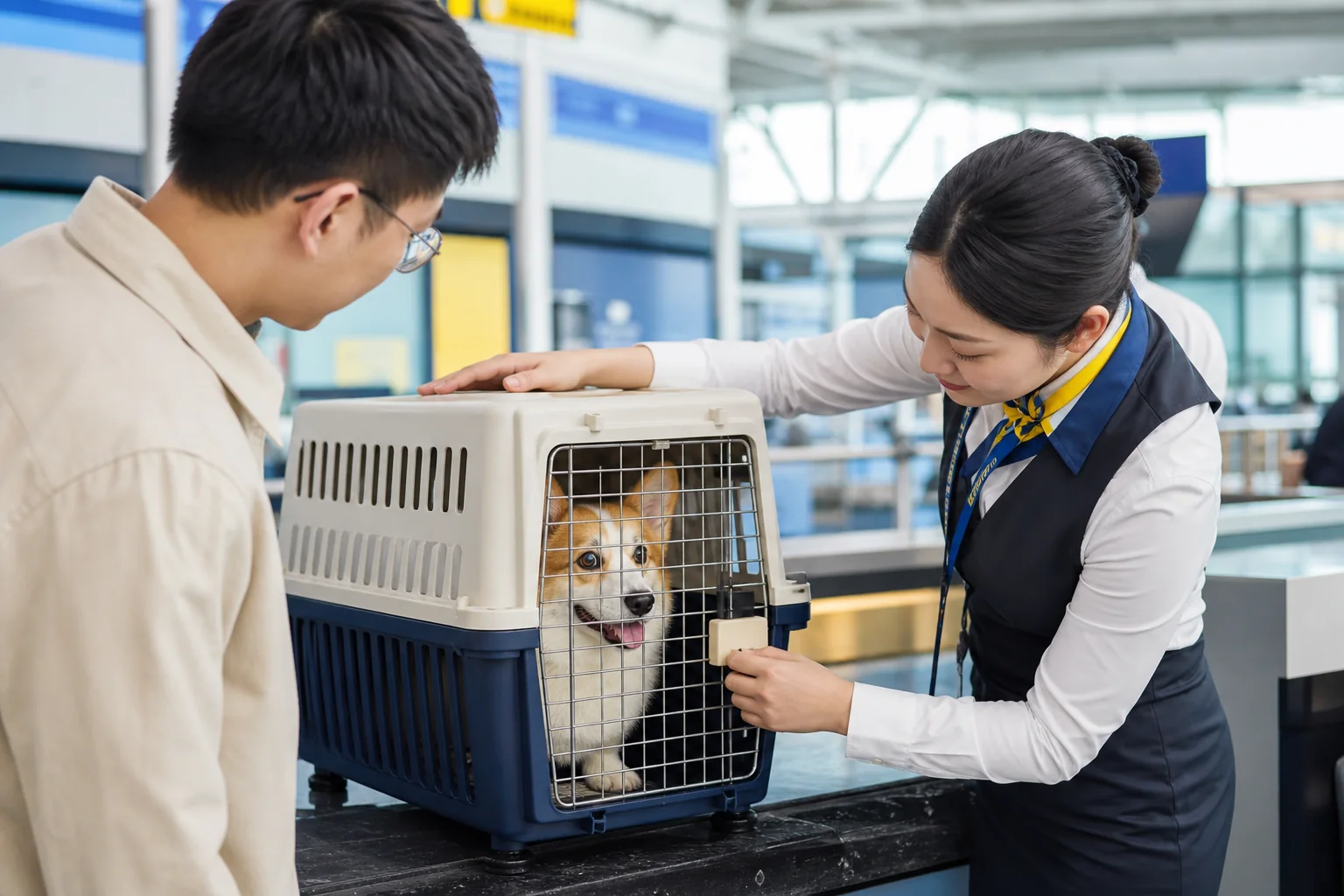 国内航空宠物托运完整流程
