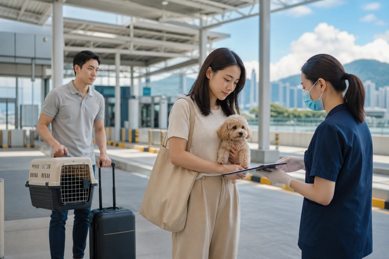 宠物港澳台跨境运输流程