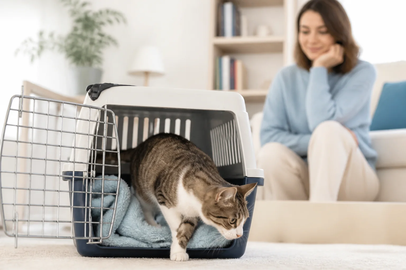 猫咪如何提前适应航空箱